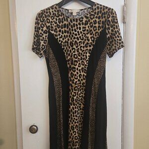 Michael Kors Animal Print Dress S